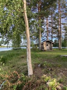 retriitti mökki sauna luonto